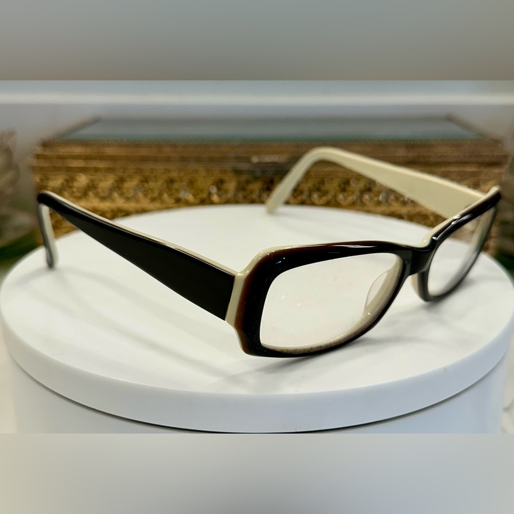 Nicole Miller, Fortune Rectangular “Ginger” Brown… - image 1